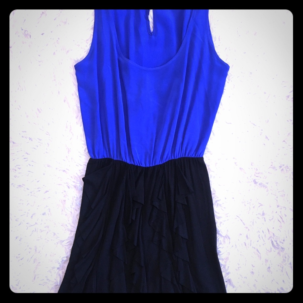 Aqua Mini Dress